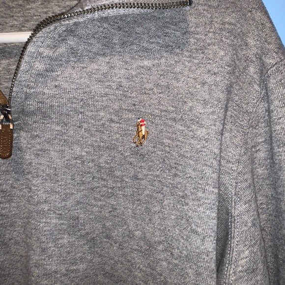 Vintage POLO Ralph Lauren 3/4 Zip Sweater - Picture 4 of 4
